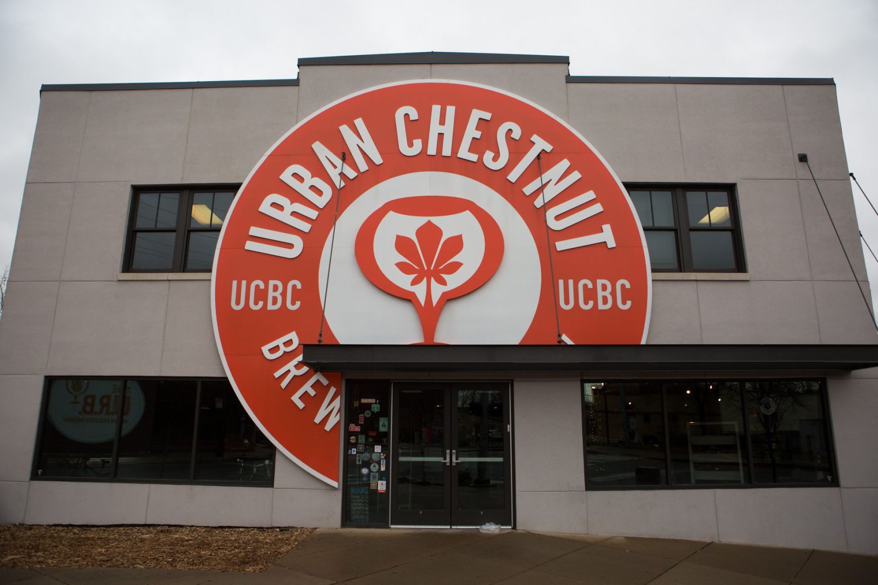 Beer is brewed at Urban Chestnut brewery